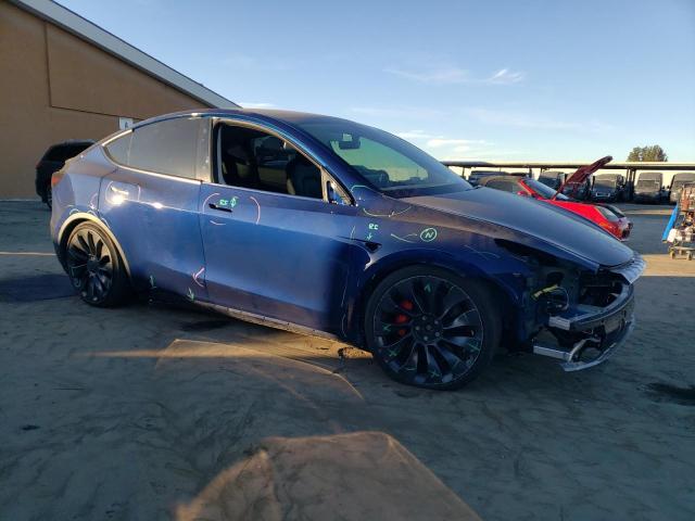 VIN 7SAYGDEF7NF405710 2022 TESLA MODEL Y no.4