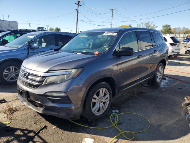 VIN 5FNYF5H1XGB015791 2016 Honda Pilot, LX no.1