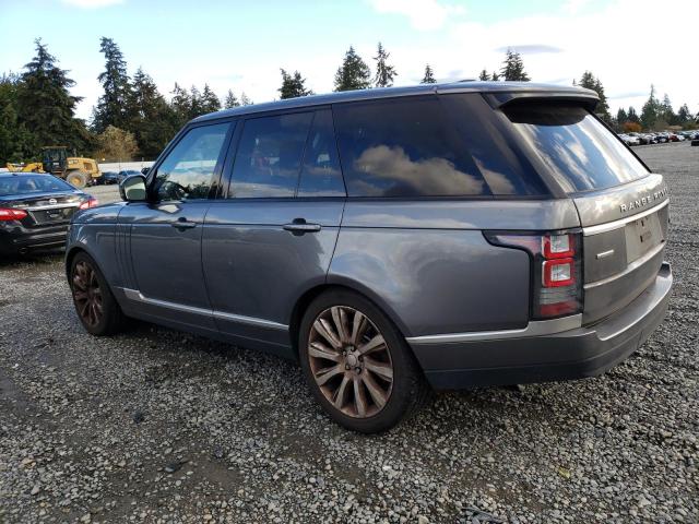 LAND ROVER RANGE ROVE 2015 gray  flexible fuel SALGS2TF2FA199925 photo #3