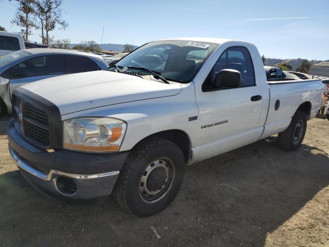 DODGE RAM 2500 S 2006 white  gas 3D7KR26D56G204937 photo #1