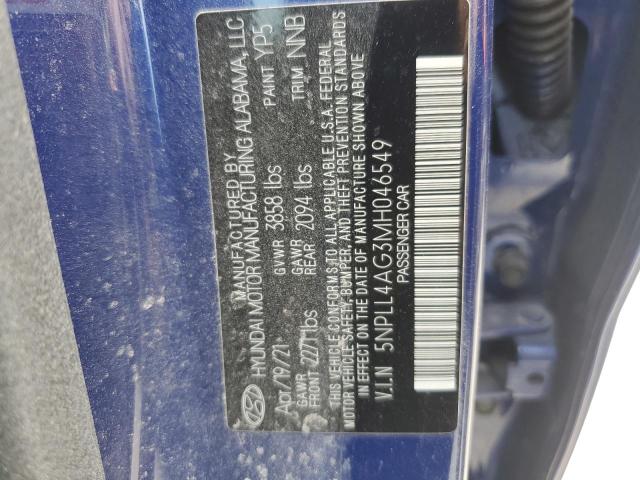 2021 HYUNDAI ELANTRA SE - 5NPLL4AG3MH046549