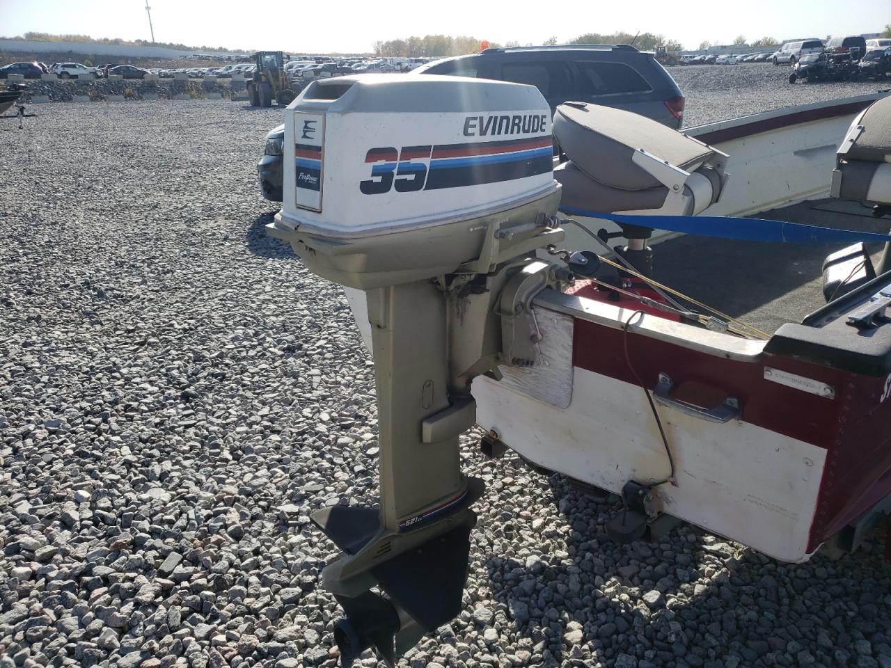 Lot #2989172859 1978 STARCRAFT BOAT W/TRL