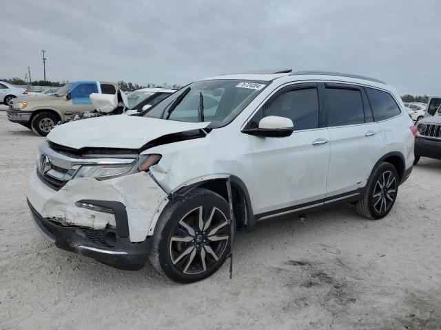 HONDA PILOT TOUR 2020 white  gas 5FNYF6H98LB037052 photo #1