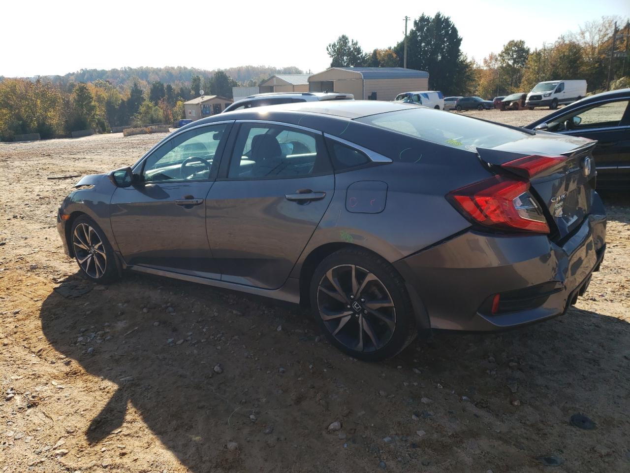 Lot #2945304504 2019 HONDA CIVIC SPOR