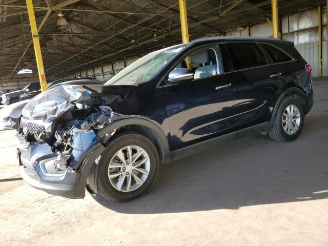 KIA SORENTO LX 2016 blue  gas 5XYPG4A34GG182946 photo #1