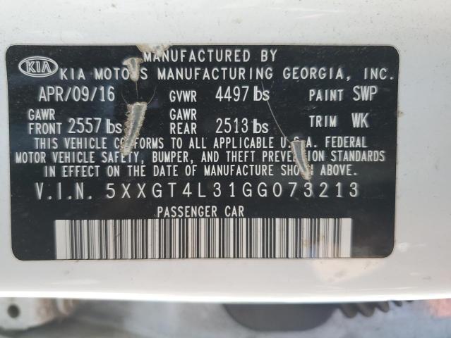 2016 KIA OPTIMA LX - 5XXGT4L31GG073213