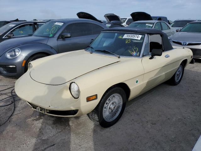 ALFA ROMEO SPIDER 1974 cream   AR3044845 photo #1