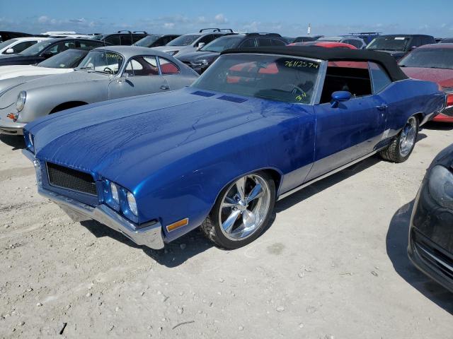 BUICK SKYLARK 1970 blue   444670H263742 photo #1