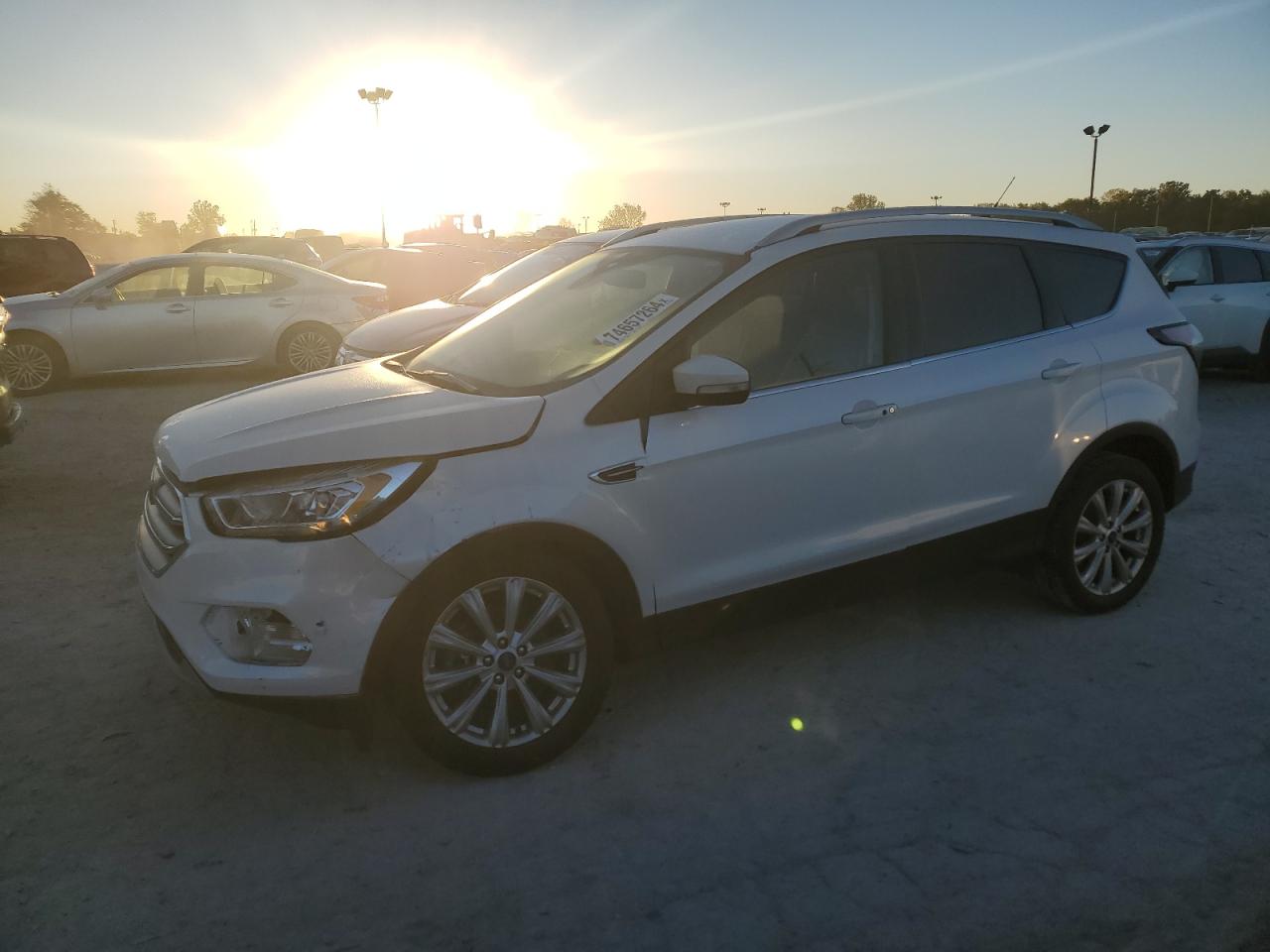 Lot #3022966129 2017 FORD ESCAPE TIT