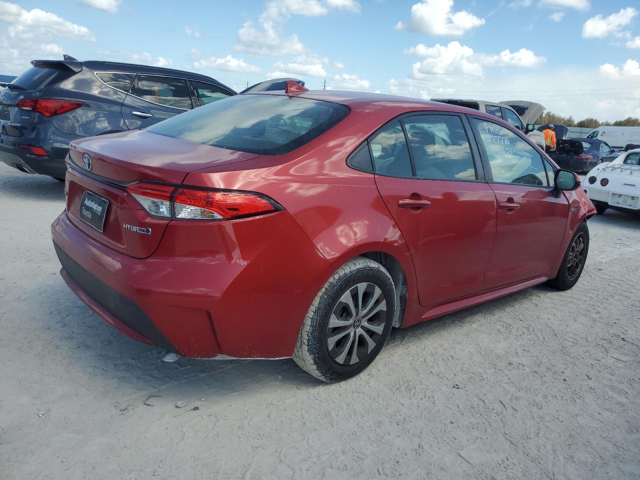 Lot #2979478941 2021 TOYOTA COROLLA LE