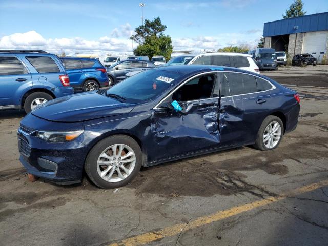 CHEVROLET MALIBU LT 2016 charcoal sedan 4d gas 1G1ZE5ST1GF255429 photo #1