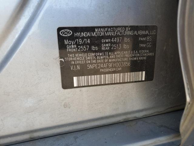 VIN 5NPE24AF9FH003856 2015 Hyundai Sonata, SE no.12