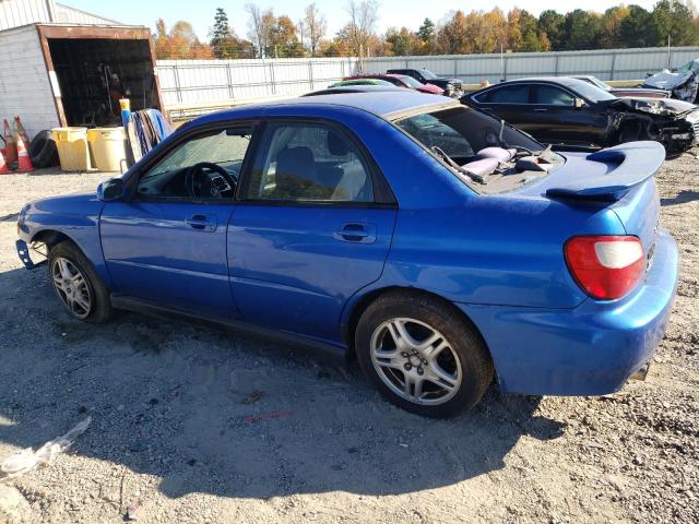 SUBARU IMPREZA WR 2002 blue  gas JF1GD29642G511541 photo #3