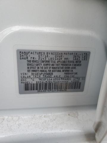 2018 NISSAN SENTRA S - 3N1AB7AP1JY348628