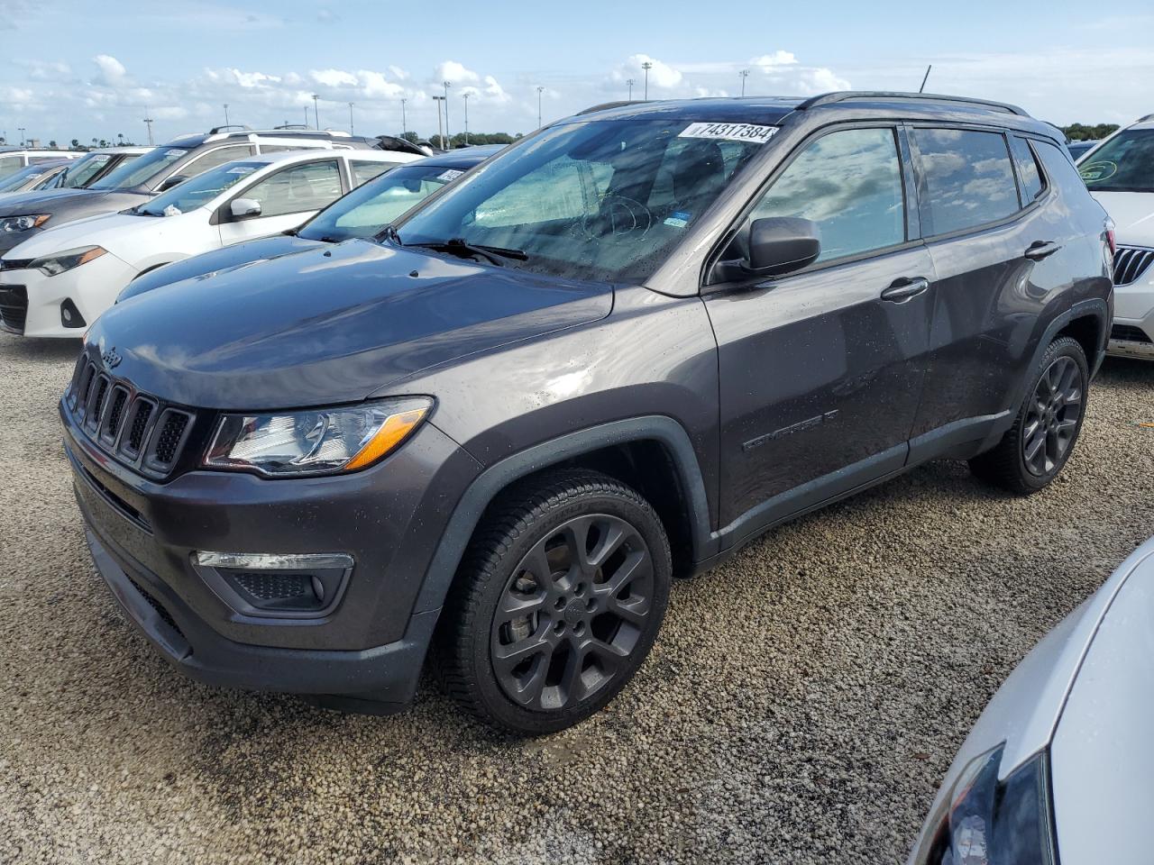 Lot #2985688600 2021 JEEP COMPASS 80