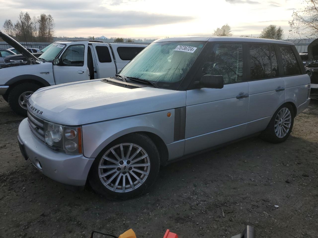 Lot #2895542503 2003 LAND ROVER RANGE ROVE