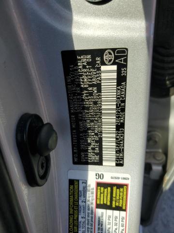 2015 TOYOTA COROLLA L - 2T1BURHE2FC299653