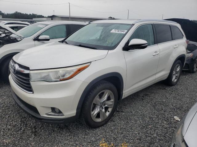 VIN 5TDYKRFH8GS169334 2016 Toyota Highlander, Limited no.1