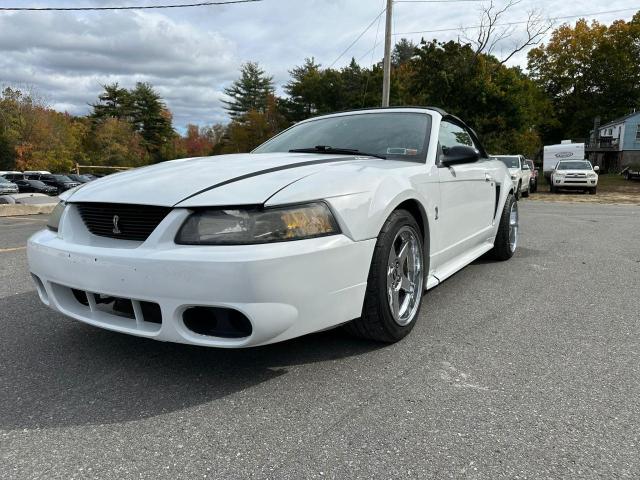 FORD MUSTANG CO 2001 white converti gas 1FAFP46V41F206328 photo #1