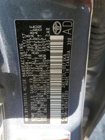 2018 TOYOTA COROLLA L - 2T1BURHE8JC021719
