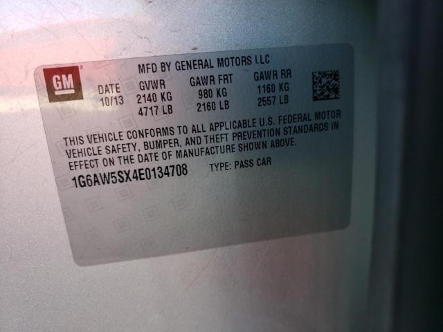 VIN 1G6AW5SX4E0134708 2014 Cadillac CTS no.13