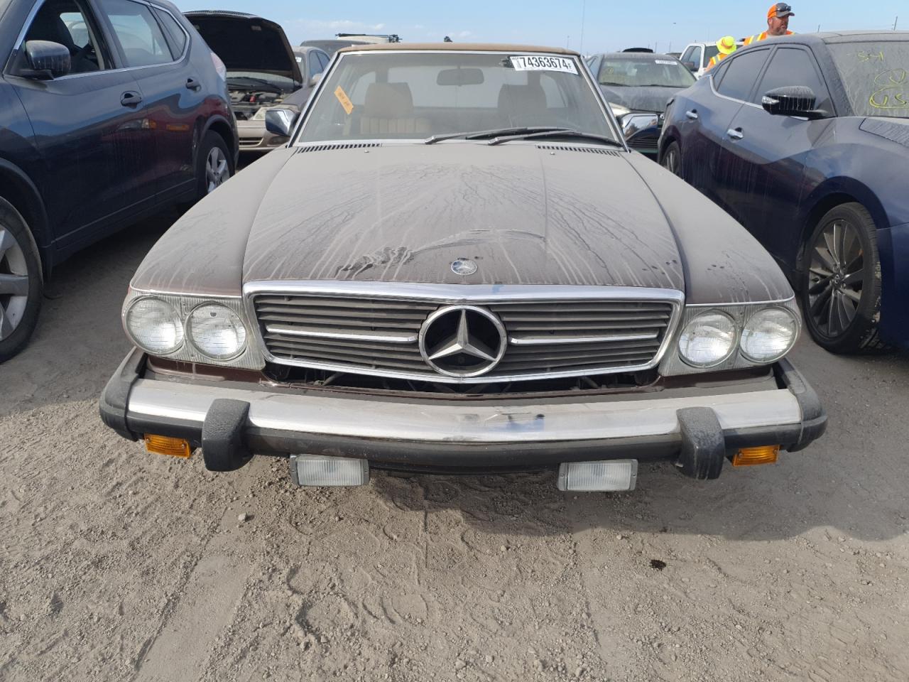 Lot #3024512376 1984 MERCEDES-BENZ 380 SL