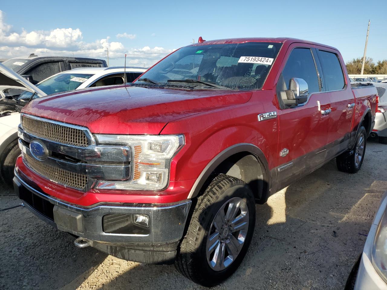 Lot #2991764348 2018 FORD F150 SUPER