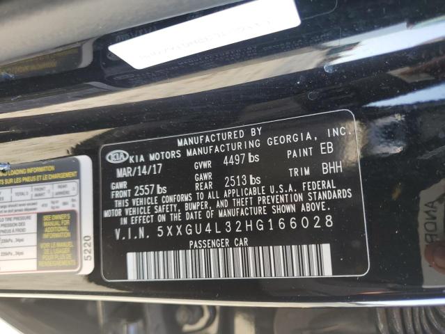 2017 KIA OPTIMA EX - 5XXGU4L32HG166028