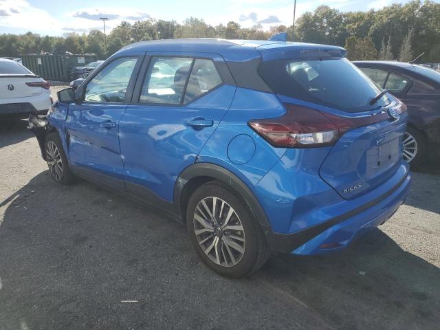 NISSAN KICKS SV 2021 blue  gas 3N1CP5CVXML499785 photo #3