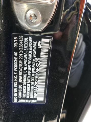 2017 PORSCHE CAYENNE - WP1AA2A29HKA83228
