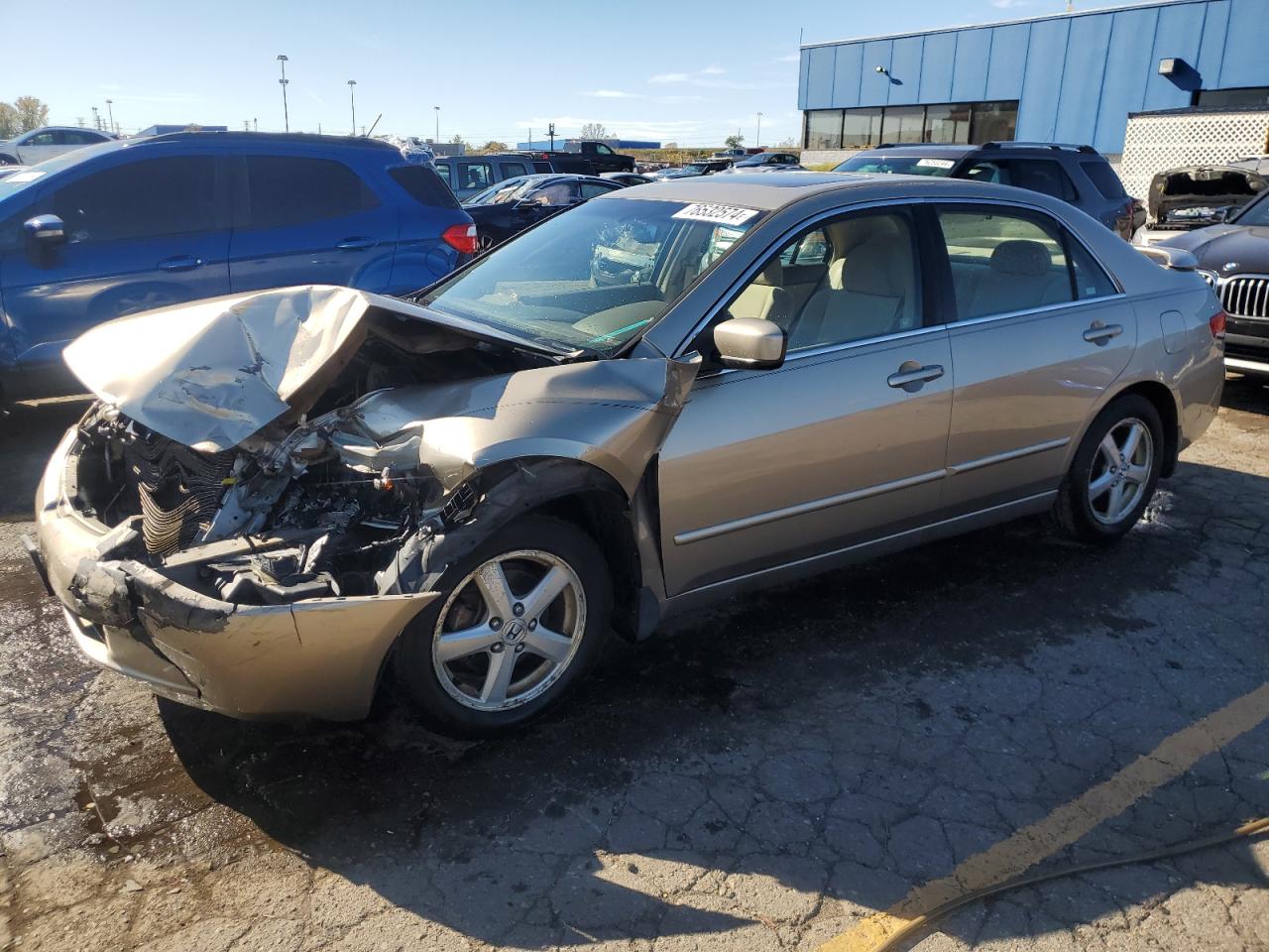 Lot #3031746000 2003 HONDA ACCORD EX