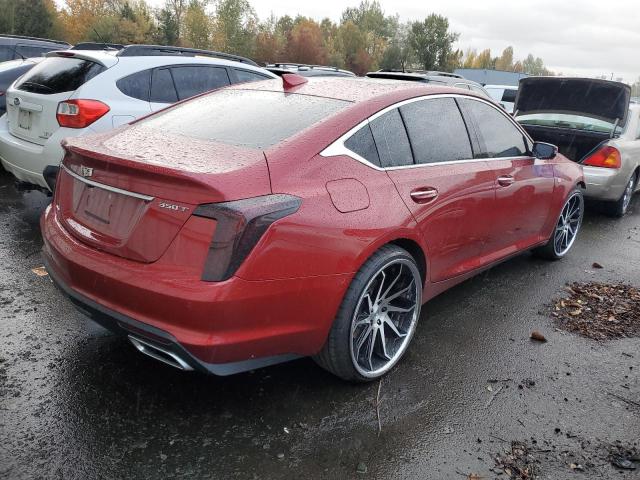 CADILLAC CT5 PREMIU 2020 red  gas 1G6DT5RK6L0130222 photo #4