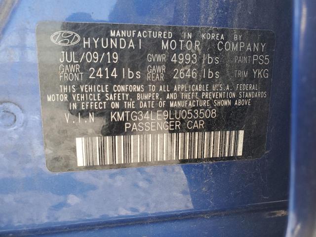 2020 GENESIS G70 PRESTI - KMTG34LE9LU053508