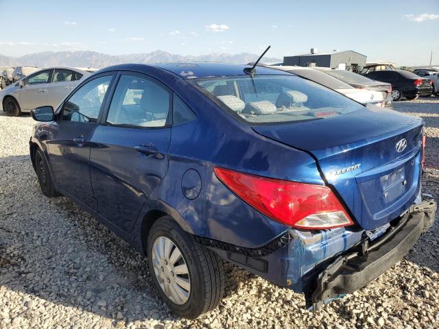 HYUNDAI ACCENT GLS 2015 blue  gas KMHCT4AE2FU804920 photo #3