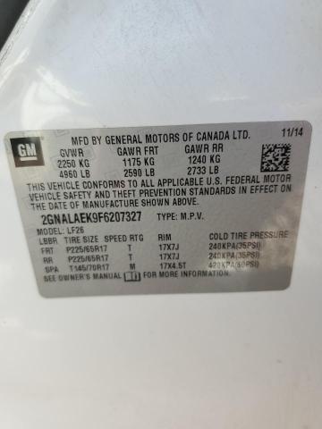 VIN 2GNALAEK9F6207327 2015 Chevrolet Equinox, LS no.13