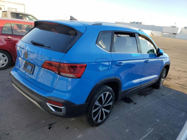 VOLKSWAGEN TAOS SE 2022 blue  gas 3VVTX7B22NM012236 photo #4