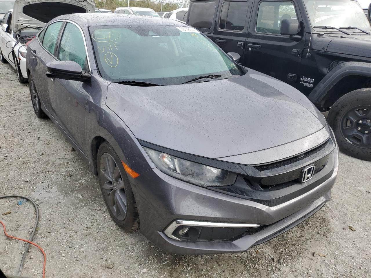 Lot #3028076510 2019 HONDA CIVIC EX