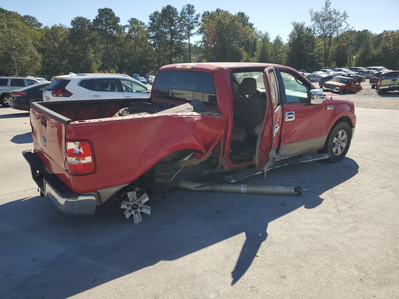 Lot #2952635178 2005 FORD F150 SUPER