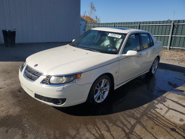 SAAB 9-5 2.3T 2008 white  gas YS3ED49G183503444 photo #1