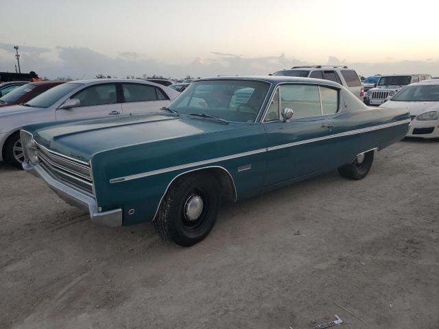 PLYMOUTH FURY 1968 teal   PX23G8R118387 photo #1