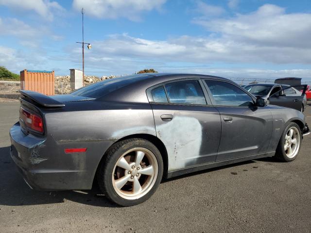 DODGE CHARGER R/ 2013 gray  gas 2C3CDXCT9DH595937 photo #4