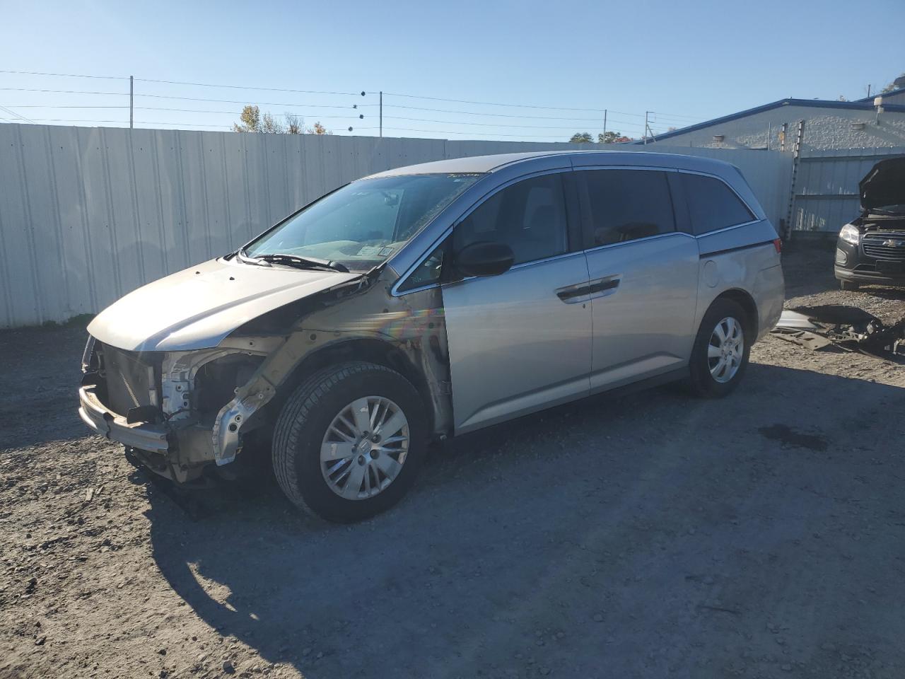 Lot #2921563633 2014 HONDA ODYSSEY LX