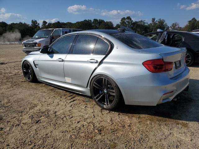 BMW M3 2016 silver  gas WBS8M9C53G5E68669 photo #3