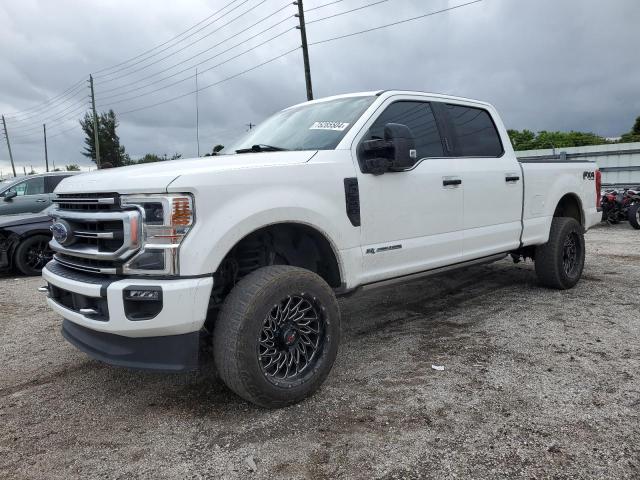 FORD F250 SUPER 2020 white  diesel 1FT8W2BT0LEC26924 photo #1