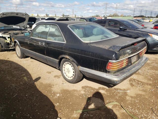 MERCEDES-BENZ 560 SEC 1991 black  gas WDBCA45E0MA577938 photo #3