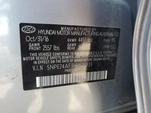 2017 HYUNDAI SONATA SE - 5NPE24AF3HH520833