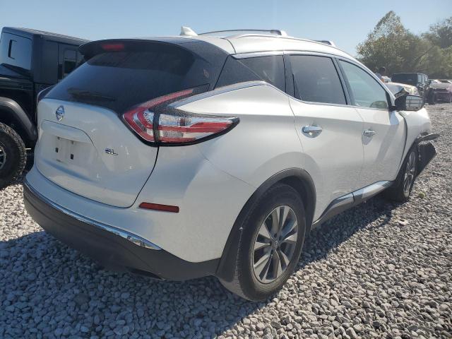 NISSAN MURANO S 2017 white  gas 5N1AZ2MG6HN124250 photo #4