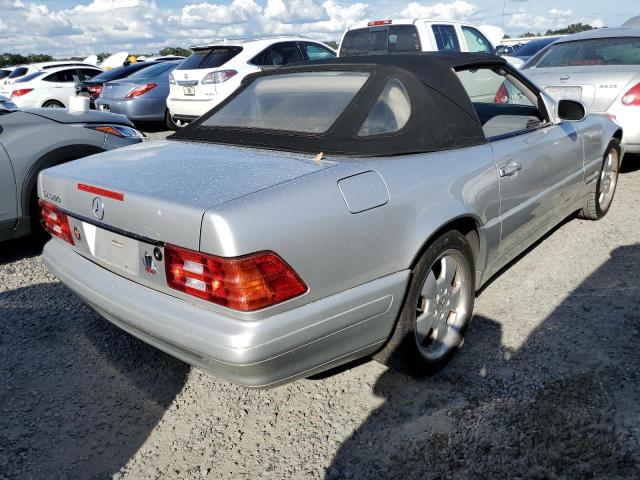 MERCEDES-BENZ SL 500 1999 silver  gas WDBFA68F0XF176572 photo #4