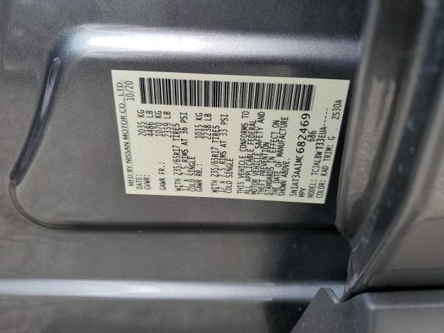 2021 NISSAN ROGUE S - 5N1AT3AA1MC682469