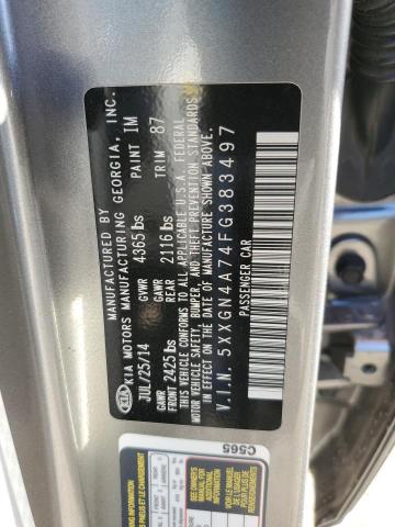 2015 KIA OPTIMA EX - 5XXGN4A74FG383497
